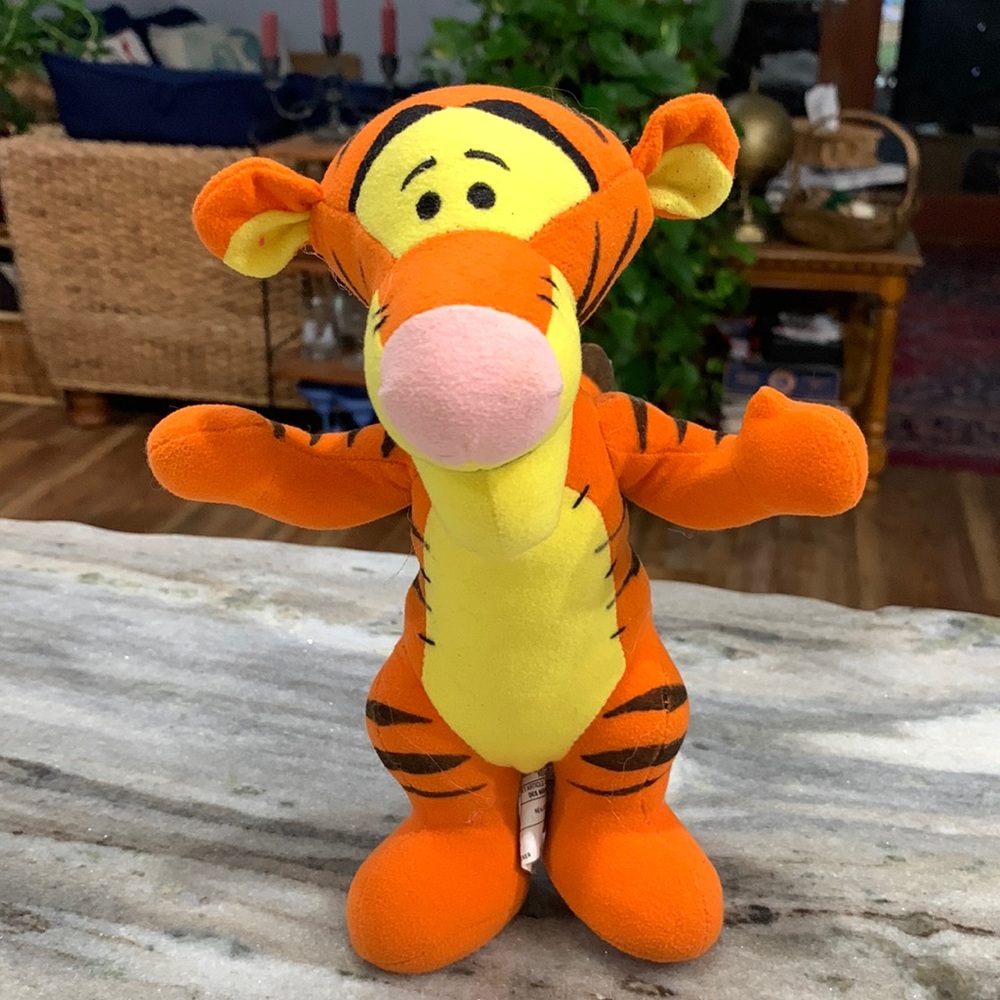 10” Plush Tigger with Bendable Arms